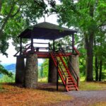 Platforma widokowa Bezruča – park zamkowy Hradec nad Moravici