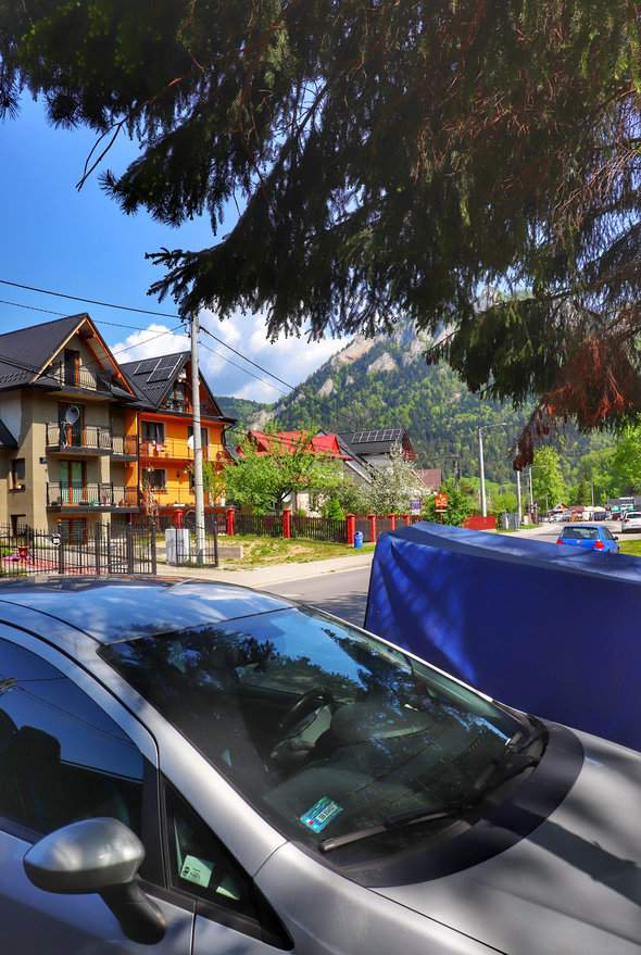 Sromowce Niżne parking