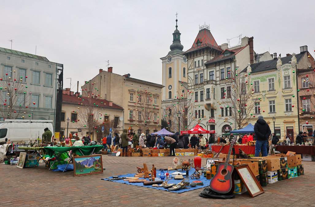 Targ staroci w Bielsku-Białej 2026 r. - Plac Wojska Polskiego