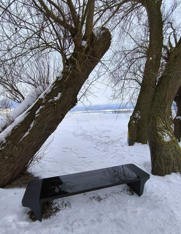 Multimedialna Ławeczka Zbigniewa Wodeckiego - Chałupy na Mierzei Helskiej 