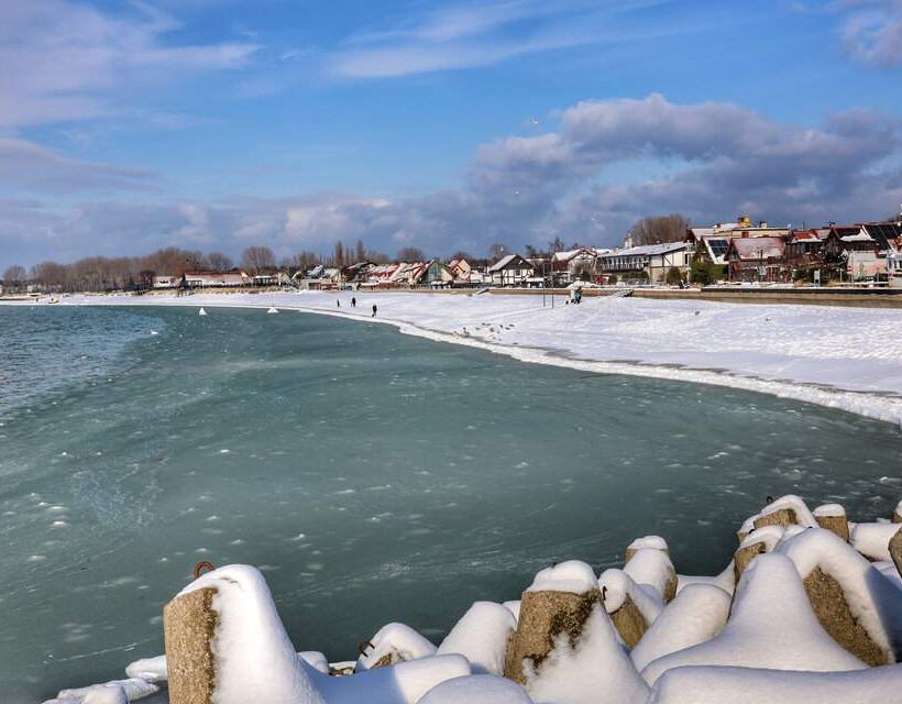 Hel – Bulwar Nadmorski – trasa, zdjęcia