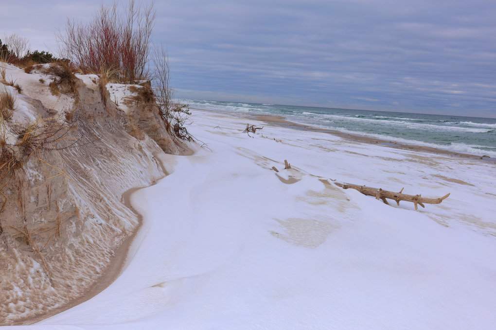 Plaża przy Rezerwacie przyrody Helskie Wydmy