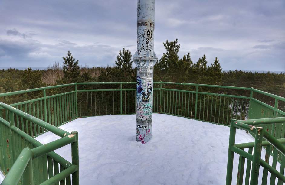 Taras widokowy - wieża widokowa w Juracie, Półwysep Helski