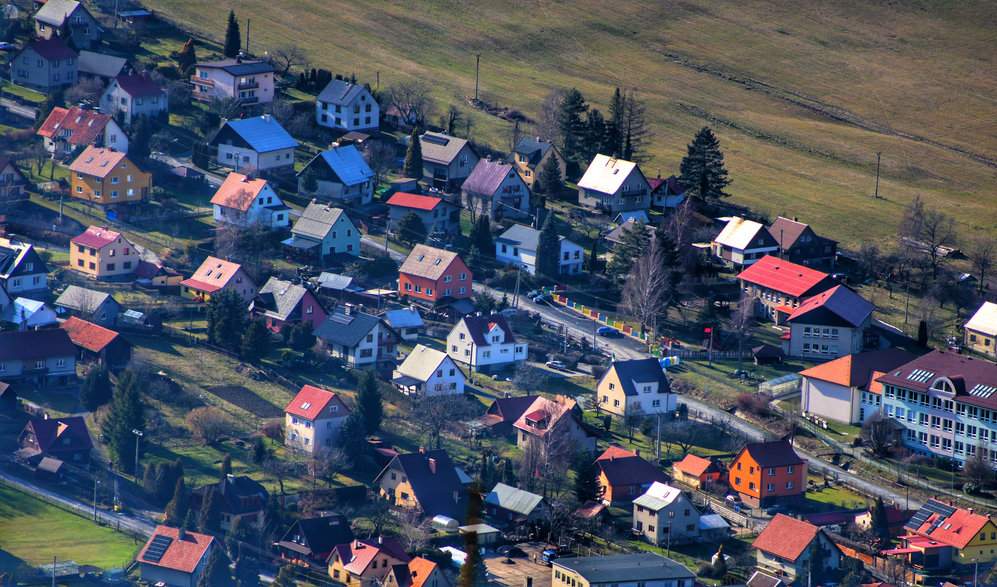 Punkt widokowy na Ostravicę i Ondřejník w Beskidzie Morawsko-Śląskim