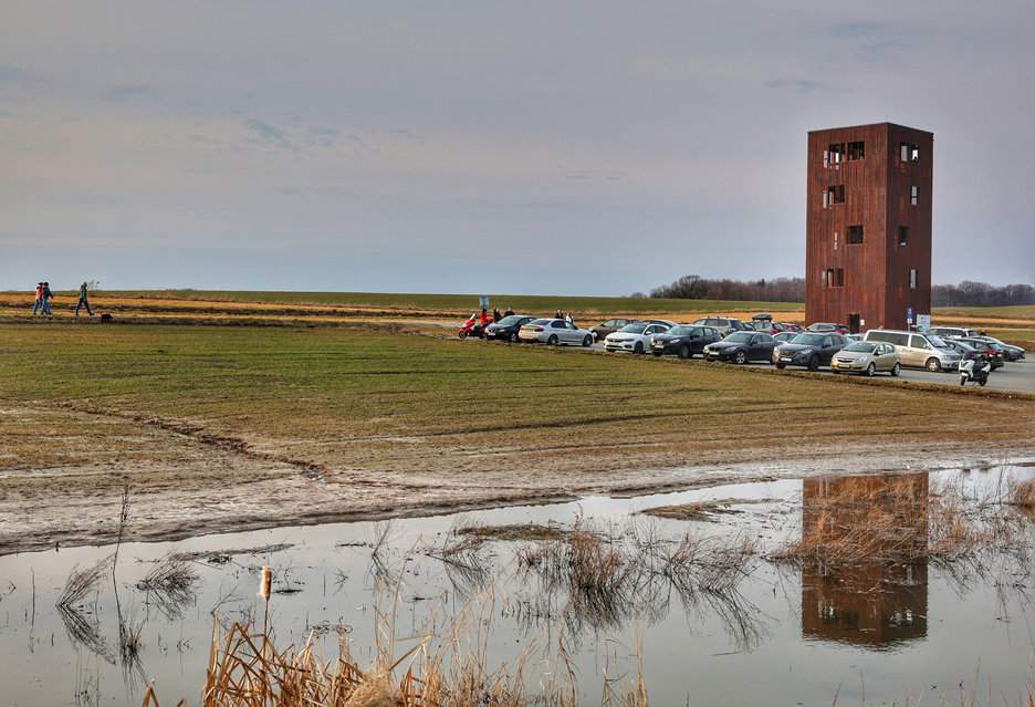 Wieża widokowa w Marklowicach na Górnym Śląsku