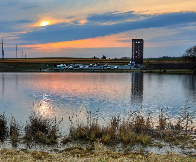 Marklowice – wieża widokowa i spacer wokół zbiornika „Źródlana Oaza”