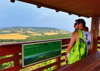 Vállus – wieża widokowa Láz-tetői kilátó (Węgry)